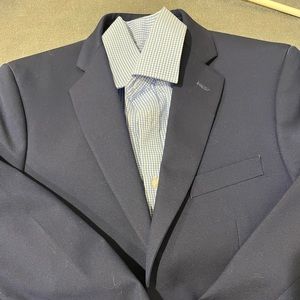 Saks Fifth Avenue boys dress shirt and sport coat, size 12